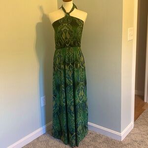 Derek Hart Halter Maxi Dress.